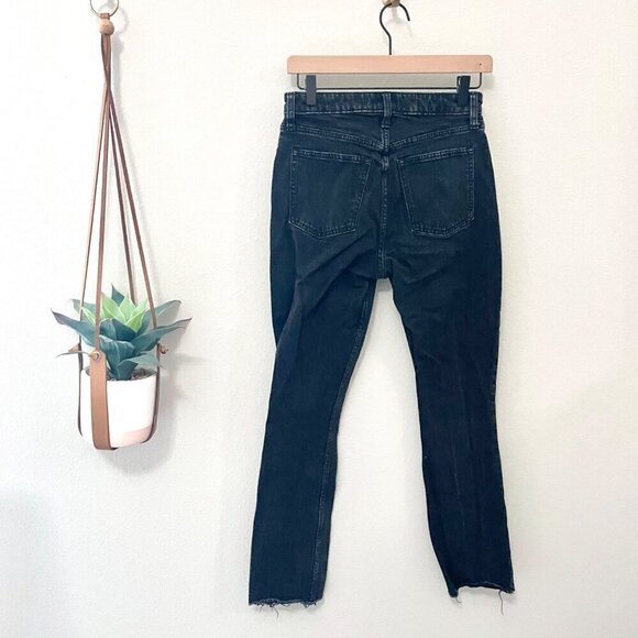 Abercrombie & Fitch The Skinny High Rise Black Jeans Size 26 - Picture 3 of 4